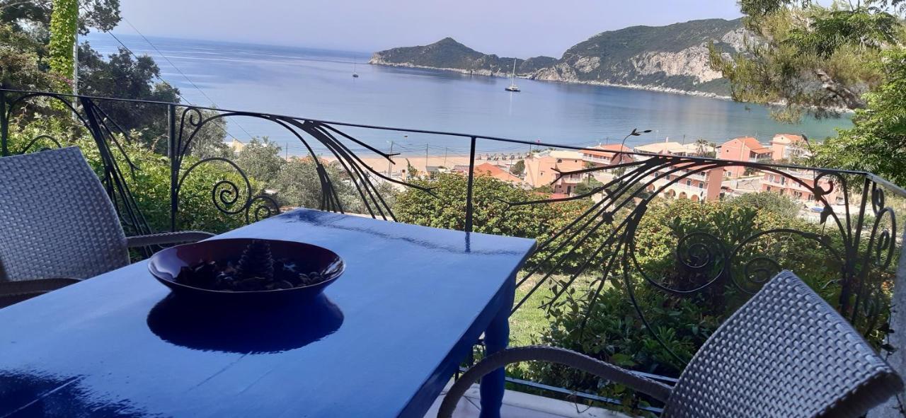 Villa Theodora View Apartments Polimnia Agios Georgios Pagon Eksteriør billede