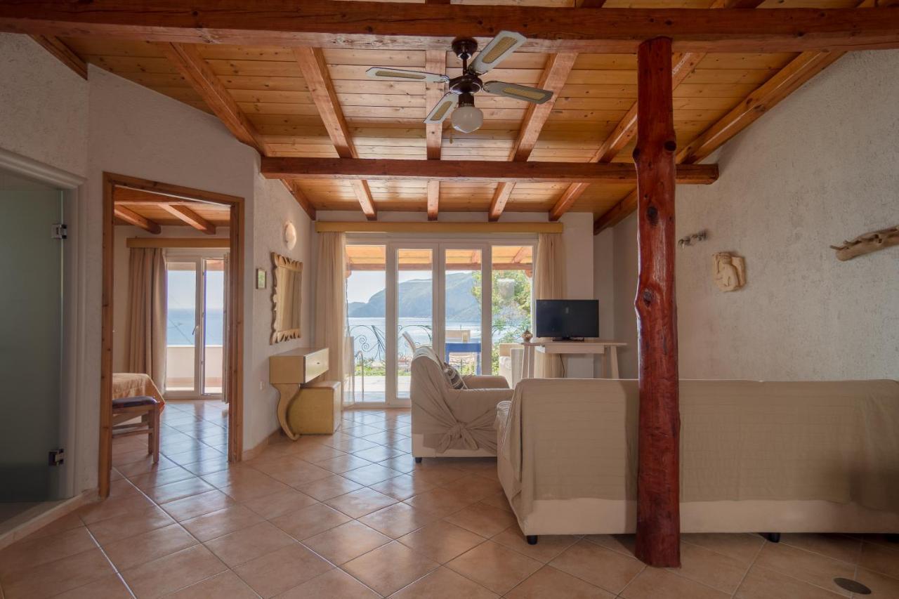 Villa Theodora View Apartments Polimnia Agios Georgios Pagon Eksteriør billede