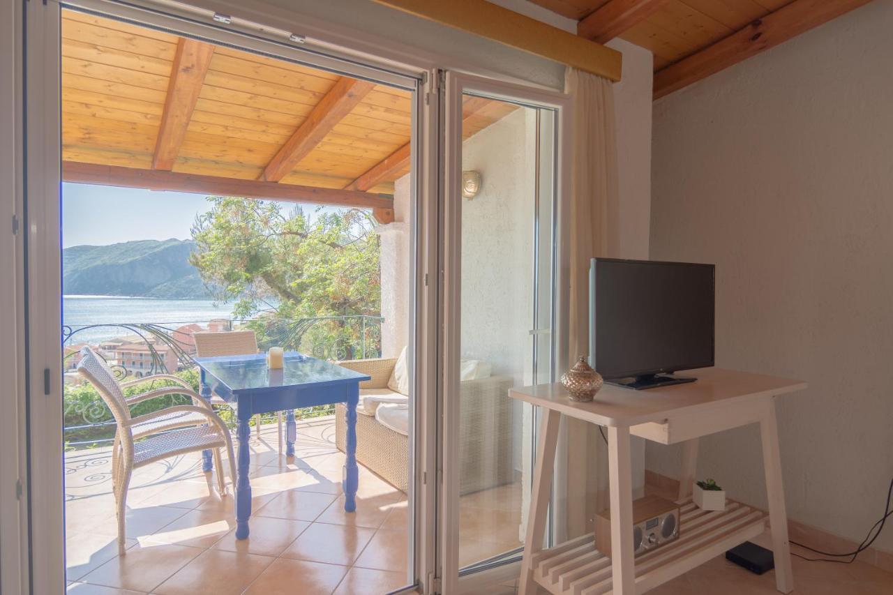 Villa Theodora View Apartments Polimnia Agios Georgios Pagon Eksteriør billede