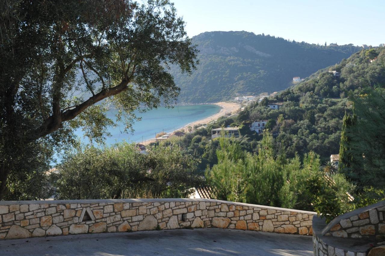 Villa Theodora View Apartments Polimnia Agios Georgios Pagon Eksteriør billede