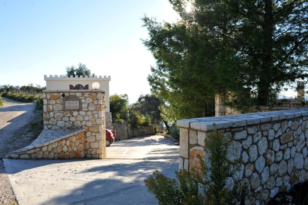 Villa Theodora View Apartments Polimnia Agios Georgios Pagon Eksteriør billede